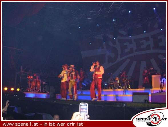 Bilder vom Seeed Konzert - 