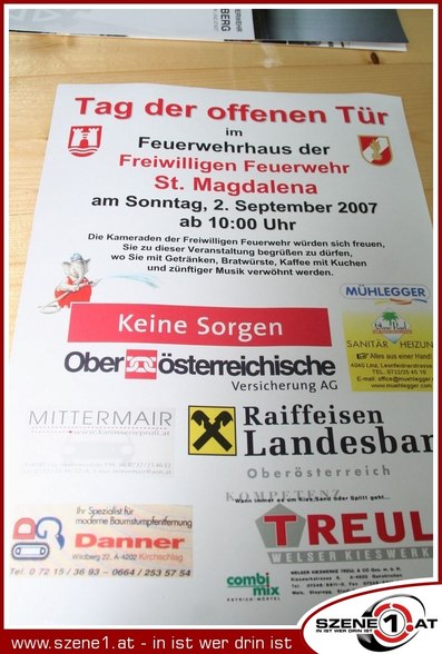 Tag der offenen Tür der FF Pös - 