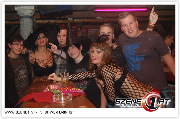 Halloweenparty im Cabrio - 