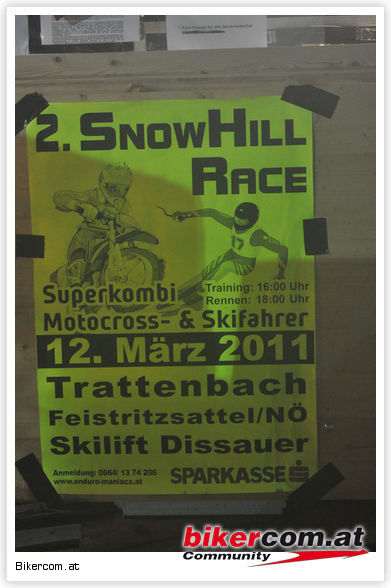 Snow Speedhill Race - 