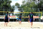 Beachvolleyballturnier und Beachparty