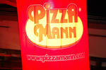 Pizza-Mann Firmenfeier