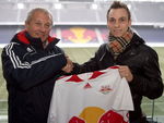 RED Bull Fotoshooting mit den Neuen Spielern