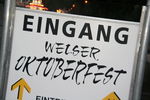 Welser Oktoberfest - Probebeleuchtung