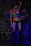 Flashing body painting night 8993561