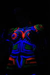 Flashing body painting night 8993569