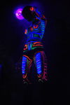 Flashing body painting night 8993614