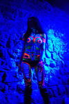 Flashing body painting night 8993632