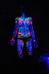 Flashing body painting night 8993644