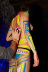 Flashing body painting night 8993707