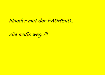 niiedeer miit der FADHEiiD