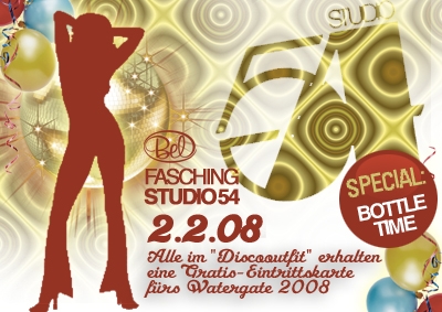 Fasching Studio 54@Disco Bel