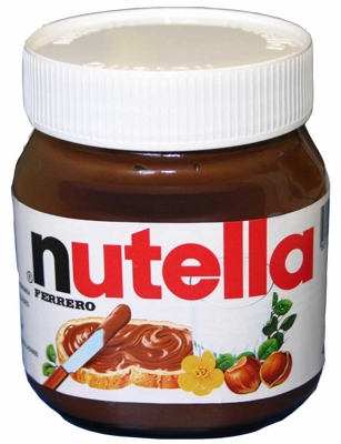 Nutella aufs Brot do host was drauf!!!!