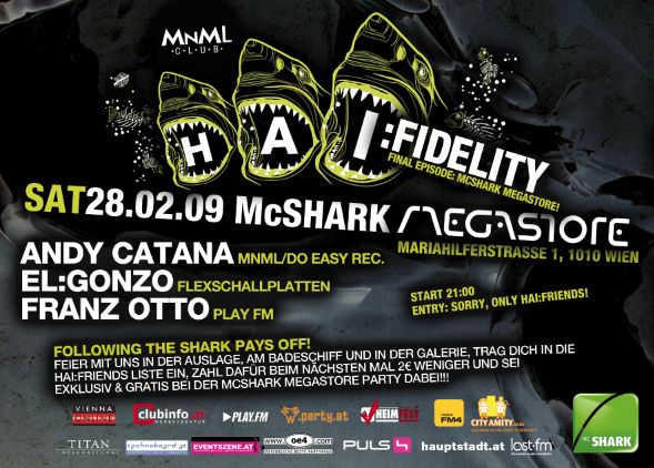 Hai:Fidelity - follow the Shark Clubtour@McShark MEGASTORE