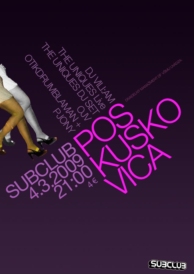 Poskúškovica@Subclub