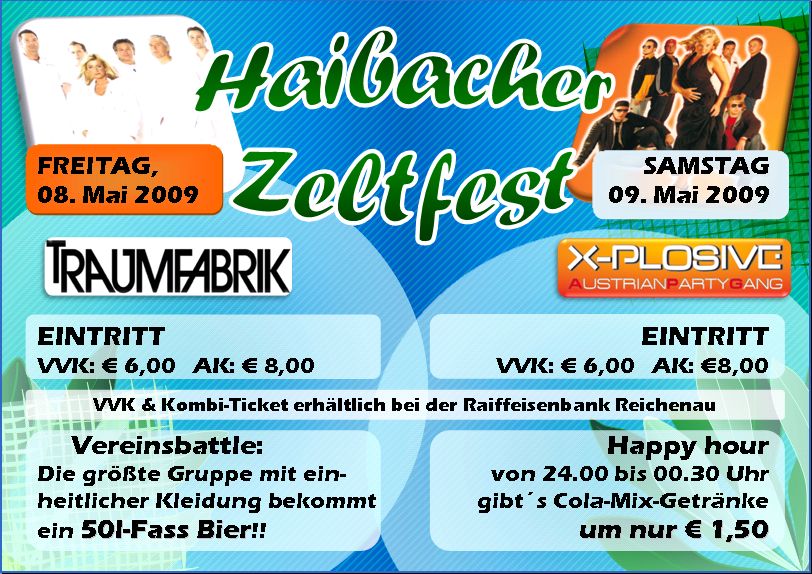 Haibacher Zeltfest@Sportplatz Kelzendorf