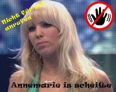 Gruppenavatar von Annemaria is scheiße (DSDS)