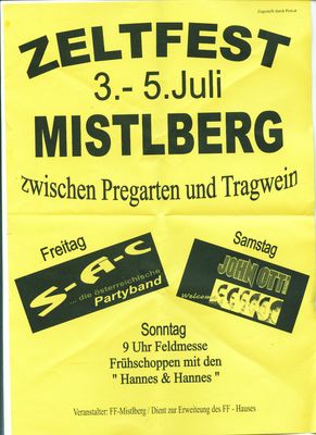 ZELTFEST MISTLBERG09