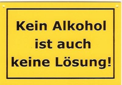 Gruppenavatar von kein ALKOHOL ist auch KEINE LÖSUNG