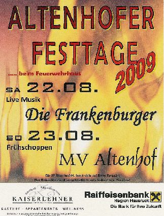 Altenhofer Festtage@Feuerwehrhaus Altenhof