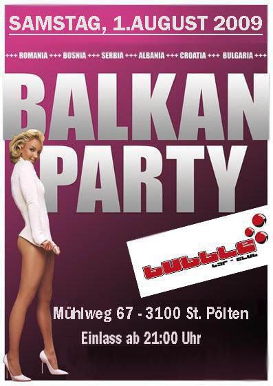 BALKAN Party the Balkansensation@Bubble Bar Club