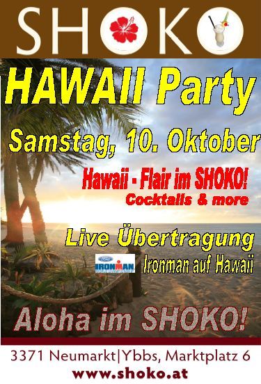 Hawaii Party@Shoko Cafe | Lounge