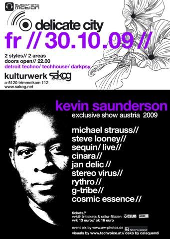 Delicate City with Kevin Saunderson