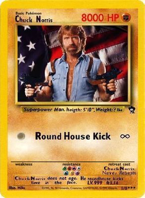 Gruppenavatar von Chuck Norris bringt Pokemon zum Digitieren!!!