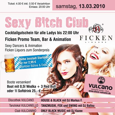 Sexy Bitch Club @ Vulcano