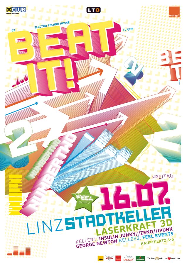 Beat it! mit Laserkraft 3D@Stadtkeller