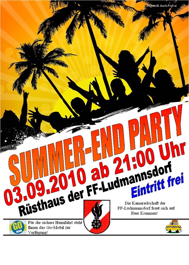 Summer-End Party@Rüsthaus FF-Ludmannsdorf