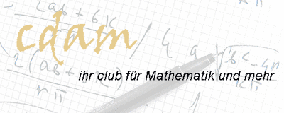 Gruppenavatar von CDAM - Dein Club für Mathematik & Mehr