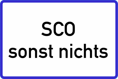 Gruppenavatar von SCO sonst nichts