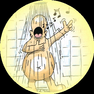Gruppenavatar von Manchmal, wenn niemand hinkugt, gehe ich vollkommen nakt duschen!!!!!!!!!!!!