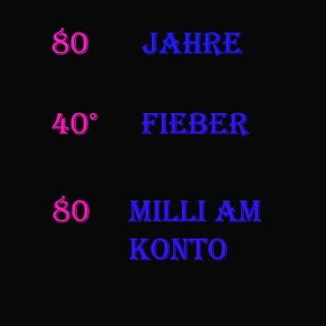 Gruppenavatar von ~~[meine]GlüCks[zahlen]80[40]80[für[meinen]perfekten[mann]das[hat]einen[grunD]80[jahre]40°[fieBer]80[mill.]am[konto]~~