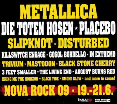 Gruppenavatar von Nova Rock 2009 - Ich bin dabei