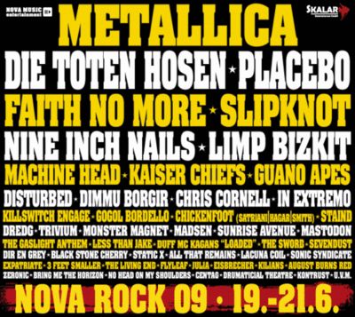 Gruppenavatar von NOVA ROCK 2009!™