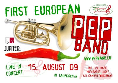 Gruppenavatar von I bin a Musika der FIRST EUROPEAN PEP BAND