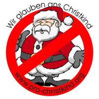 Bei uns kommt das Christkind und NICHT der Weihnachtsmann!!