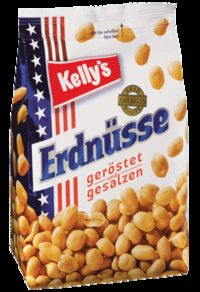 Ich liebe Erdnüsse aus kleinen Säckchen.