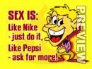 "Sex is like ..."