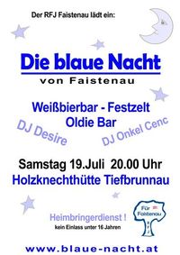 Die Blaue Nacht@Holzknechthütte Tiefbrunnau