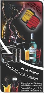 Bacardi mix rotation@Disco Hofstadl