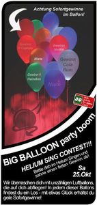 Big Ballon party Boom