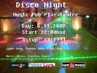 Disco Night@Music Pub Pláž