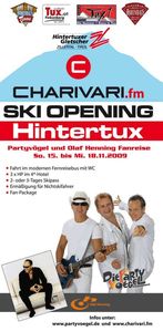 Charivari.fm Ski Opening mit Olaf Henning und die Partyvögel