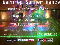  Warm Up Summer Dance@Music Pub Pláž