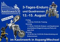 3-Tages Enduro und Quadrennen@Enduro Kaolinwerk Aspang