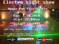 Electro Night Show@Music Pub Pláž