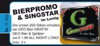 Bierpromo & Singstar@GEO